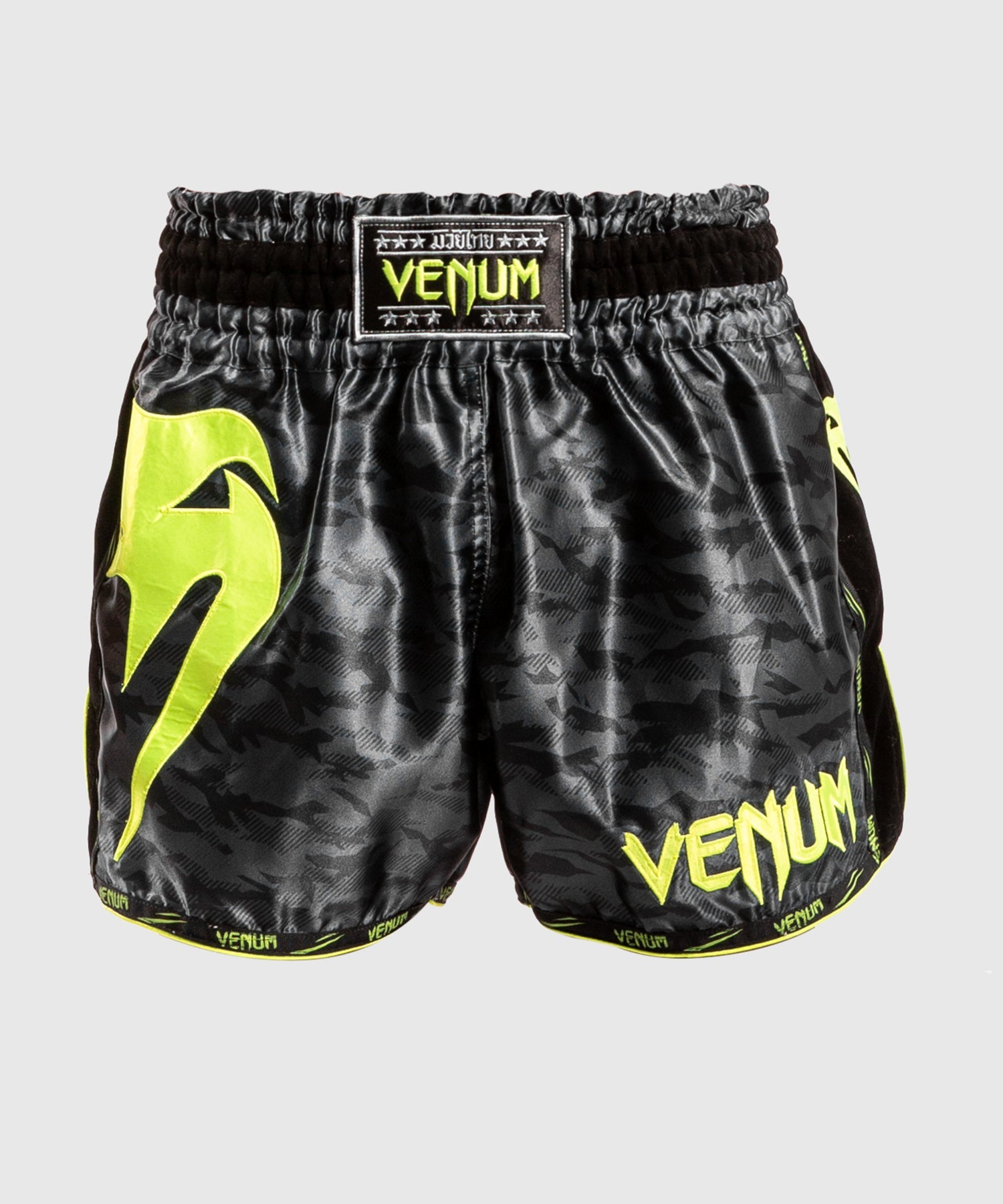 venum-giant-muay-thai-shorts-schwarz-gelb image 1