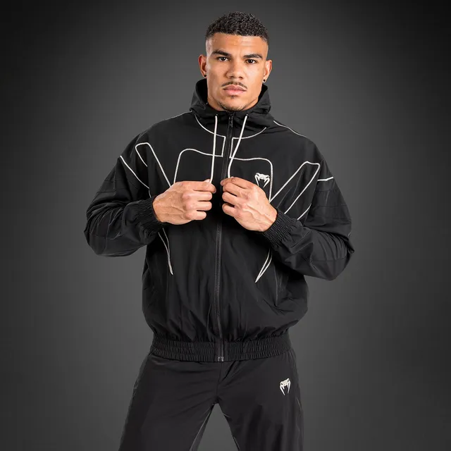 venum-attack-90-trainingsanzug-jacke-schwarz-wei image 1