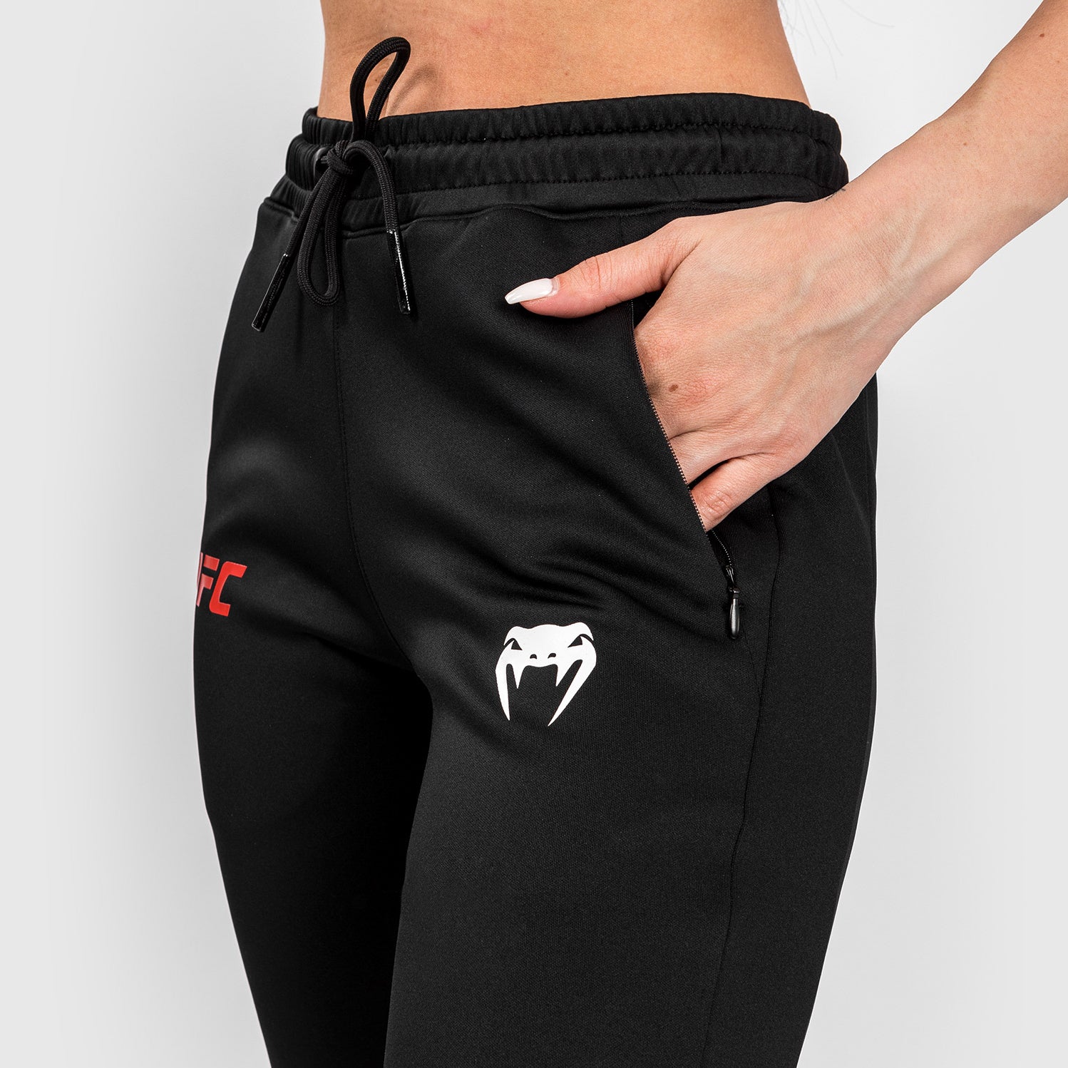 venum-ufc-adrenaline-fight-week-performance-jogginghose-damen-schwarz image 8
