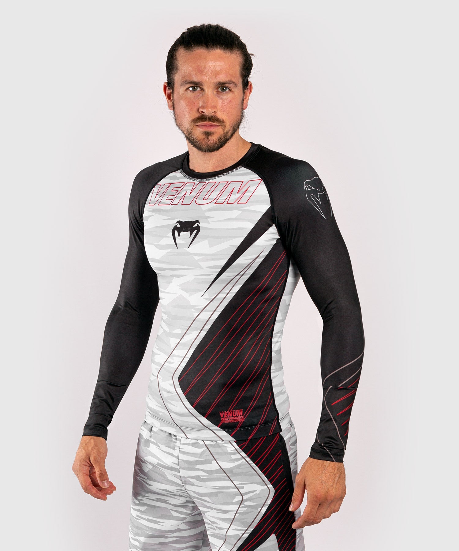 venum-contender-5-0-rashguard-langarm-herren-white-camo image 2