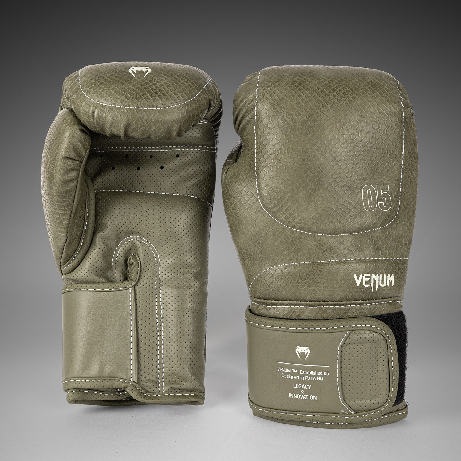 venum-impact-evo-scales-boxhandschuhe-armeegr-n image 1