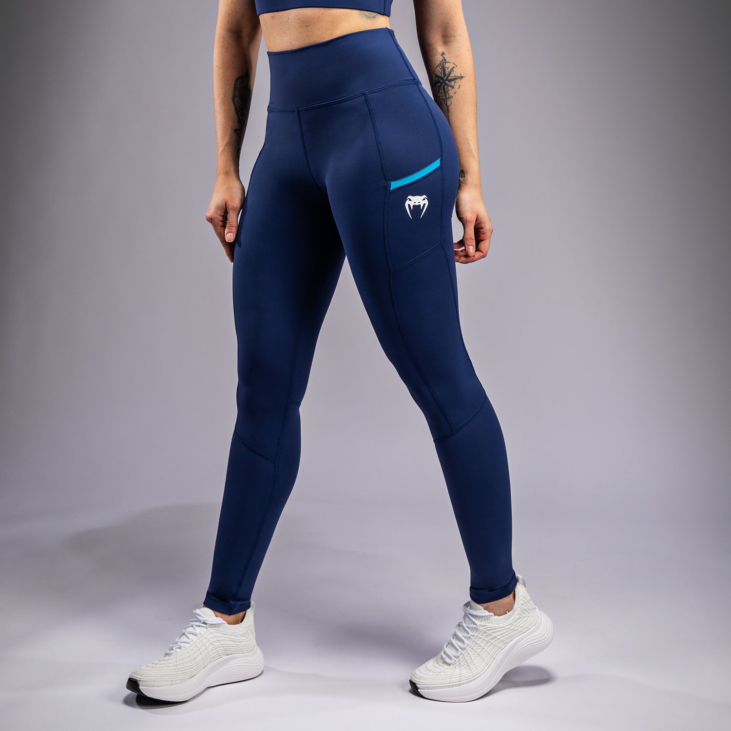 venum-x-top-rank-original-damen-langleggings-blau image 1
