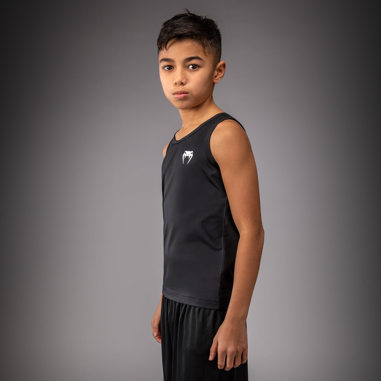 venum-contender-tanktop-kinder-schwarz-wei image 2