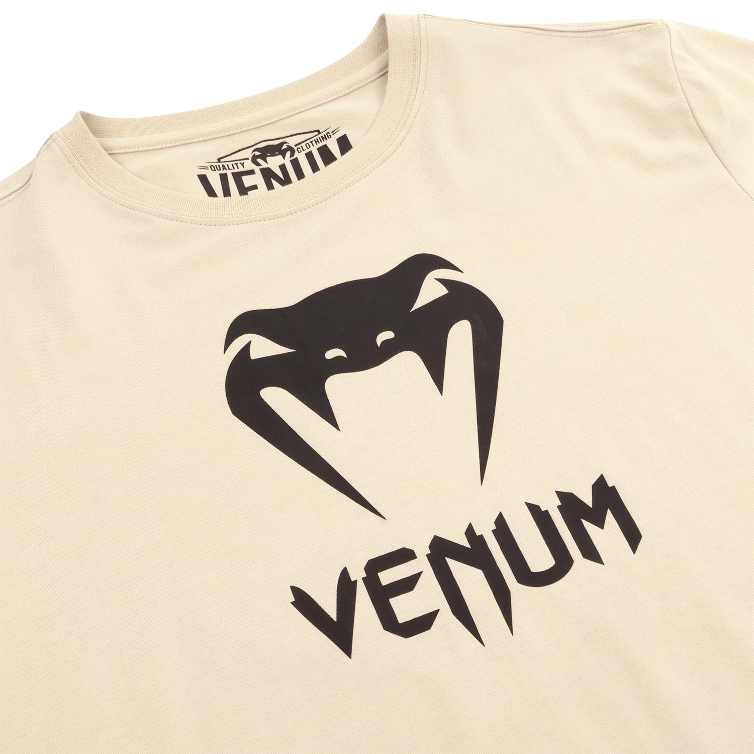 venum-classic-t-shirt-herren-sand-black image 4