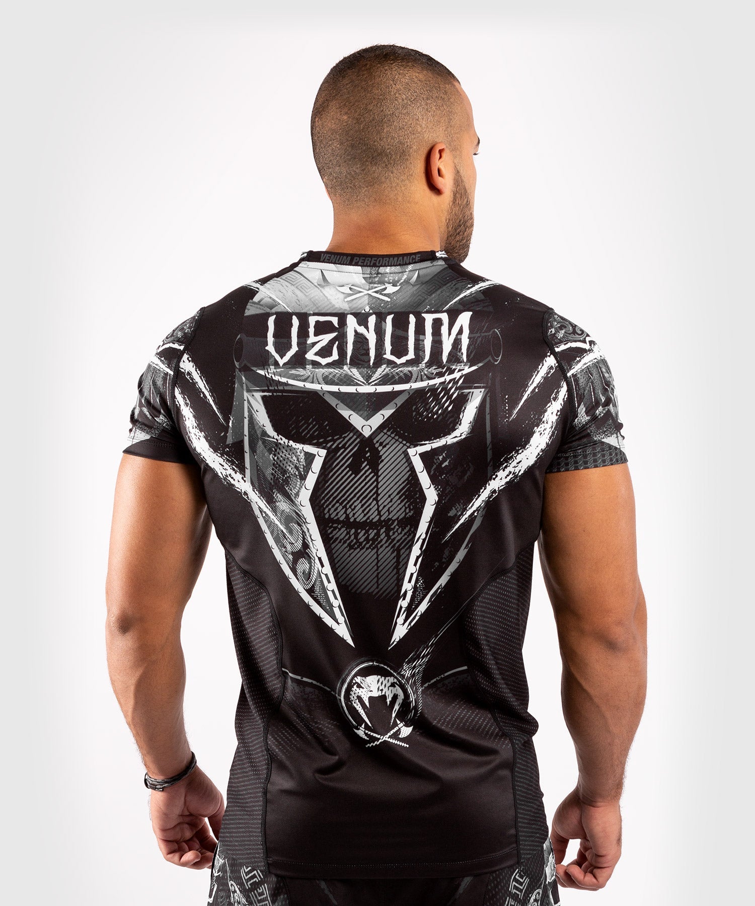 venum-gldtr-4-0-dry-tech-t-shirt-schwarz-wei image 2
