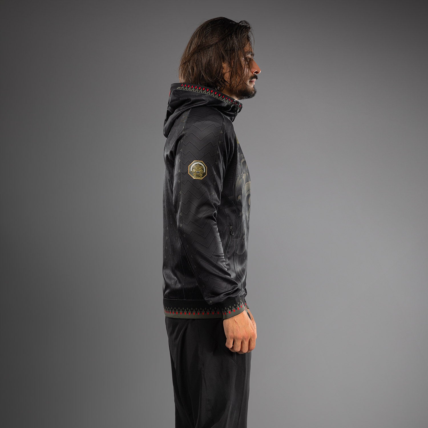 noche-ufc-2-0-by-venum-authentic-fight-night-walkout-hoodie-herren-schwarz image 2