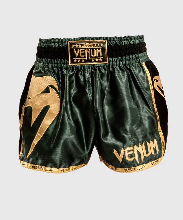 venum-giant-muay-thai-shorts-khaki-gold-herren image 1