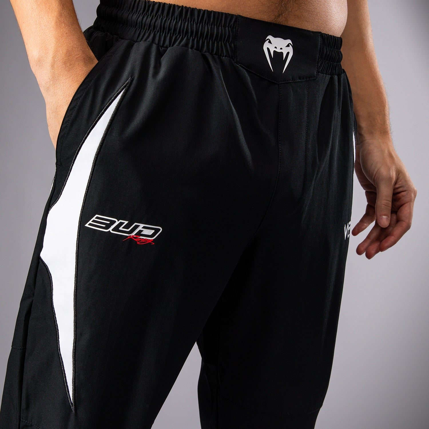 venum-x-bud-racing-herren-jogger-schwarz-wei-limettengr-n image 6