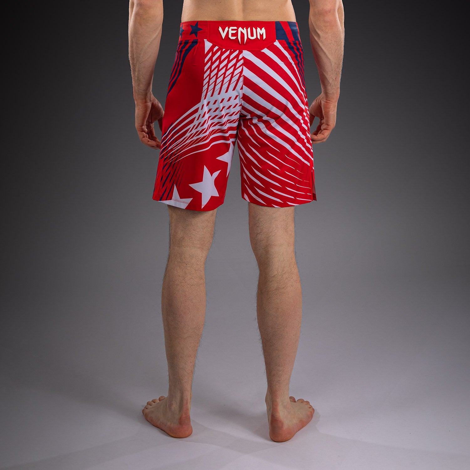 ufc-freedom-250-by-venum-authentic-fight-night-fight-shorts-long-fit-rot-herren image 3