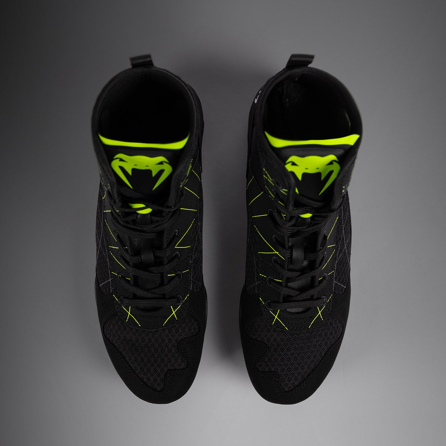 venum-training-camp-4-0-elite-boxing-schuhe-schwarz-neon-gr-n image 5