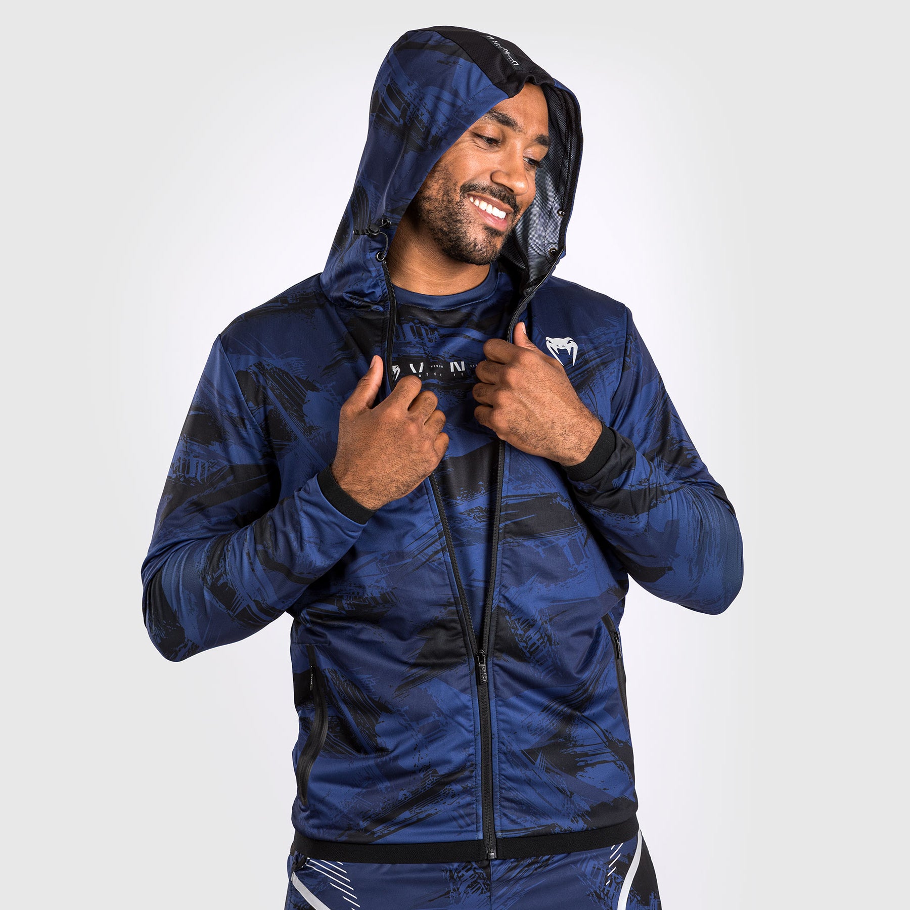 venum-electron-3-0-hoodie-mit-rei-verschluss-herren-marineblau image 2