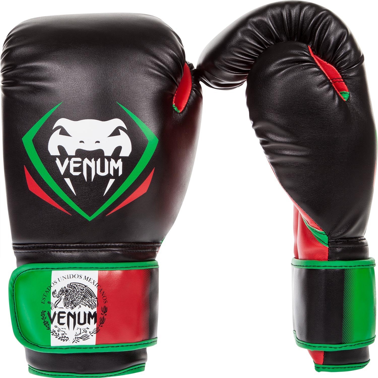venum-contender-boxhandschuhe-mexiko-schwarz-premium-synthetikleder image 2