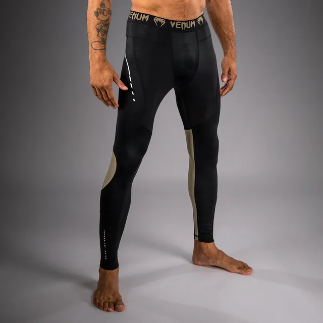 venum-adrenaline-spats-kompressionstights-schwarz-sand-f-r-herren image 1