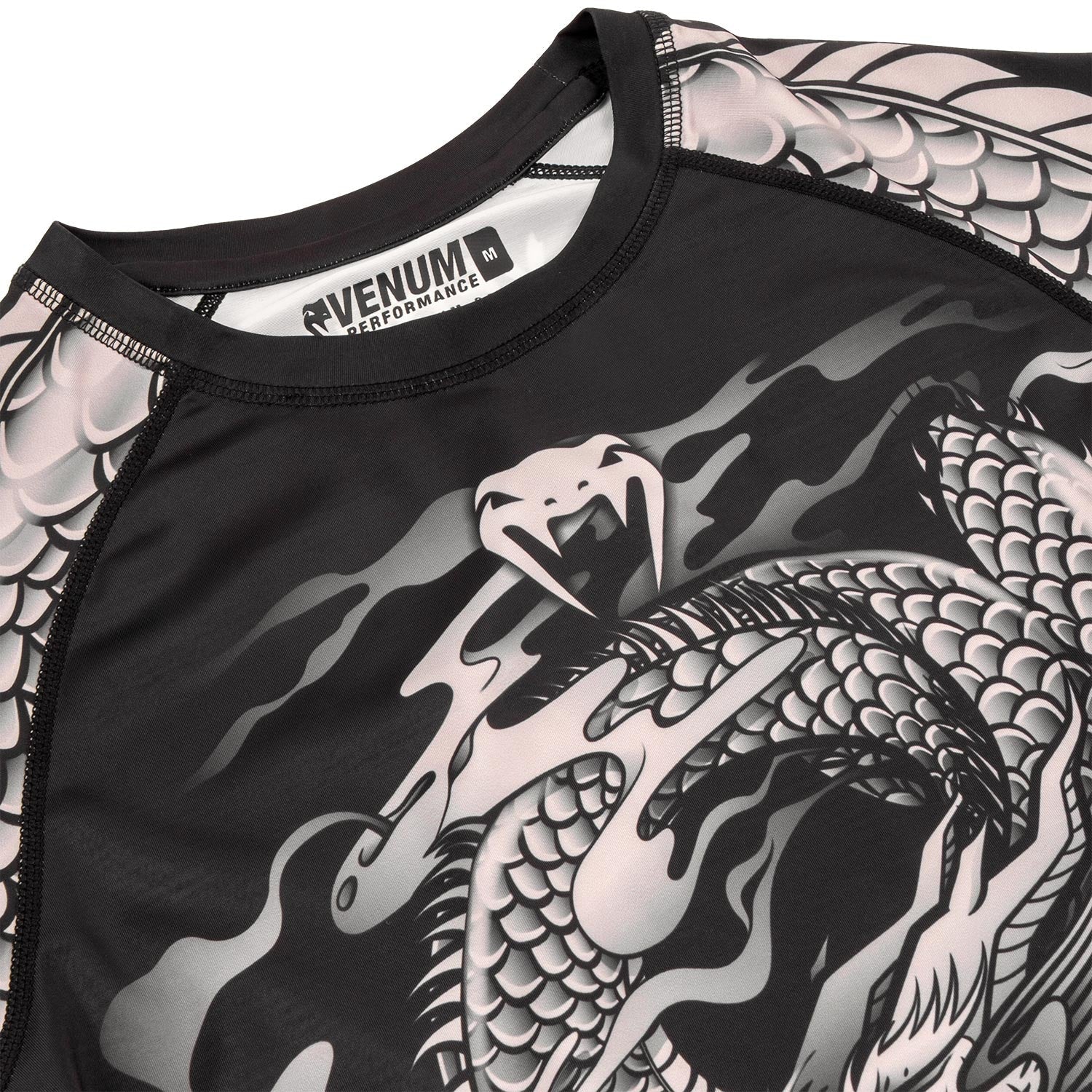 venum-dragon-s-flight-rashguard-kurzarm-schwarz-sand image 5