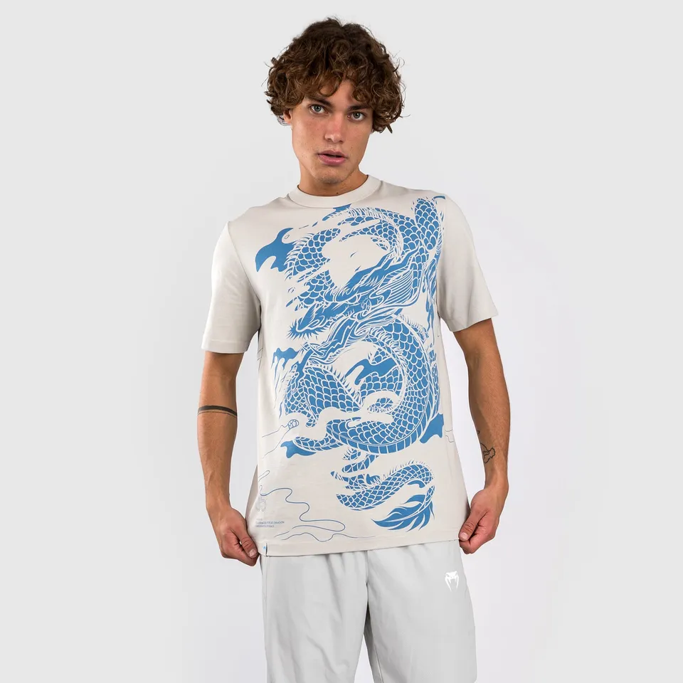 venum-dragon-s-flight-herren-t-shirt-misty-blue-schwarz image 1