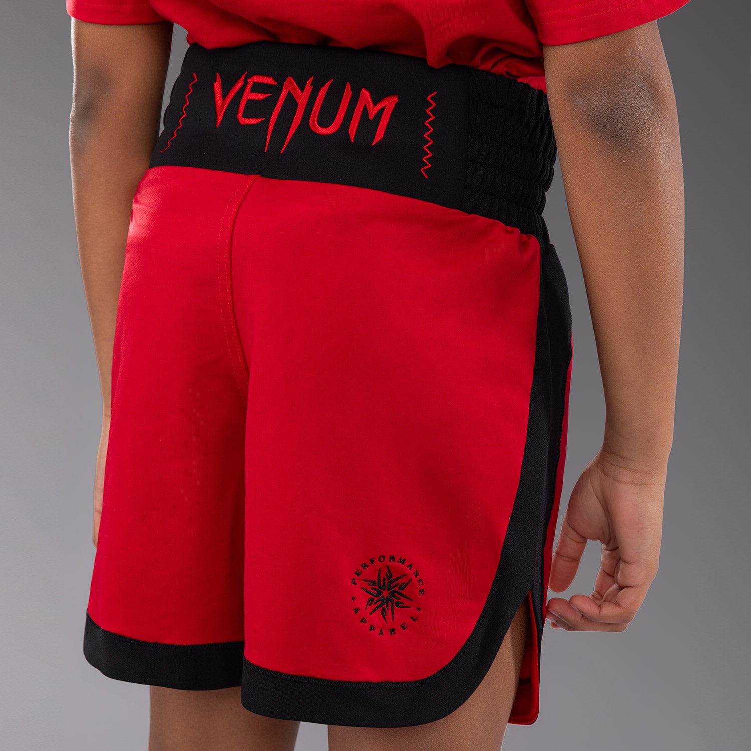 venum-classic-kinder-boxing-shorts-kirschrot image 5