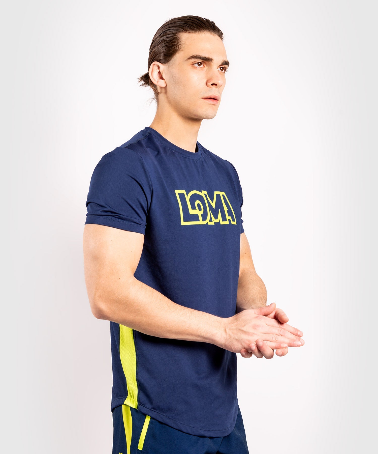 venum-origins-dry-tech-t-shirt-blau-gelb image 3
