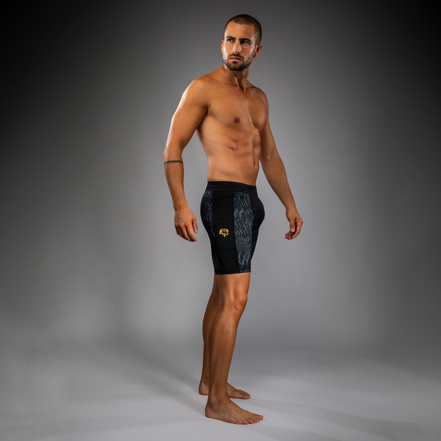 venum-x-chimaev-vale-tudo-shorts-schwarz-grau-f-r-herren image 2