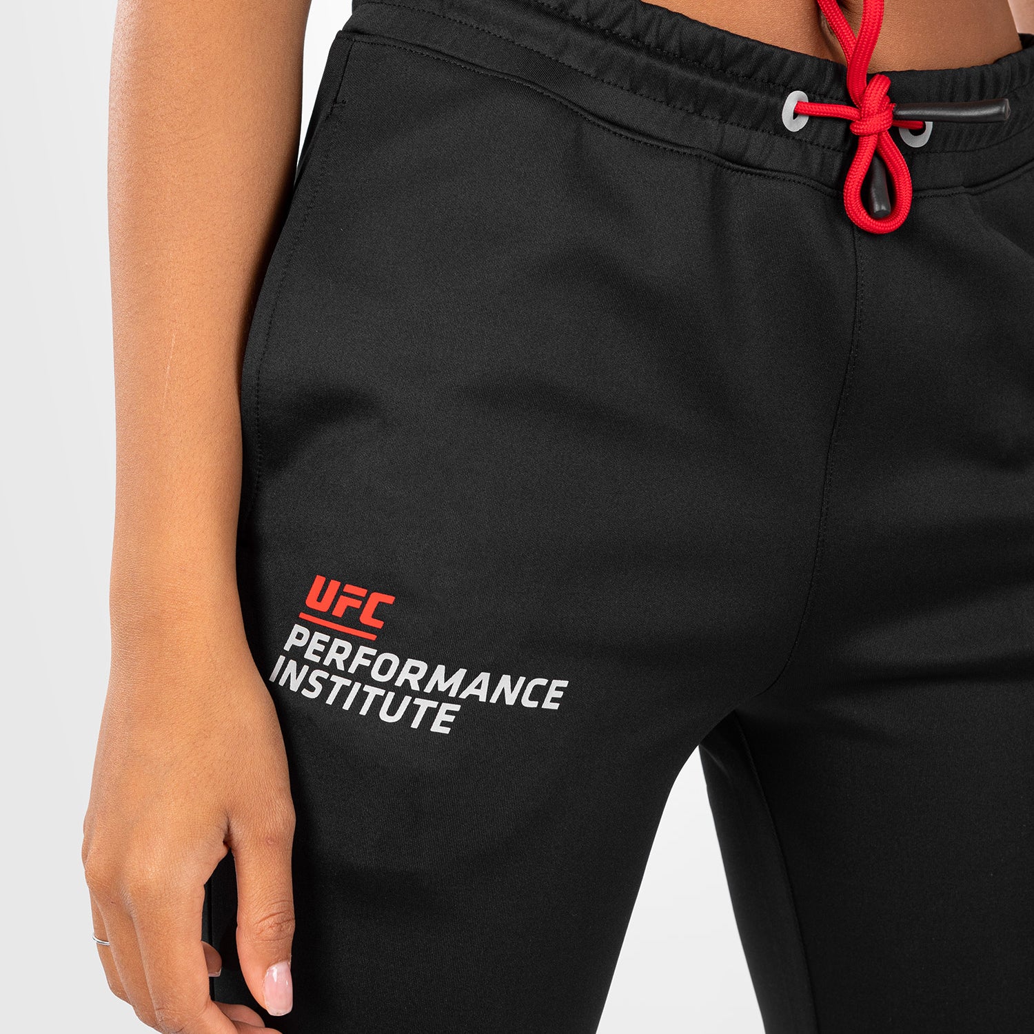 ufc-venum-performance-institute-2-0-jogginghose-damen-schwarz-rot image 4