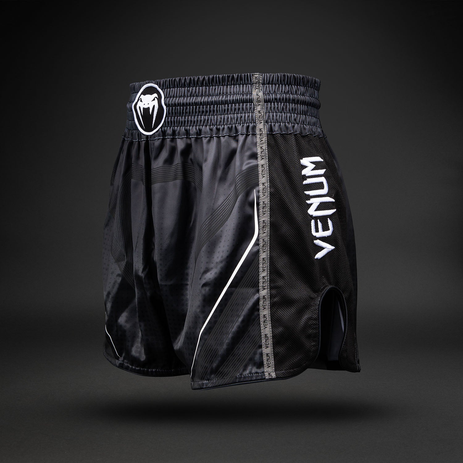 venum-stealth-muay-thai-shorts-schwarz-wei image 2