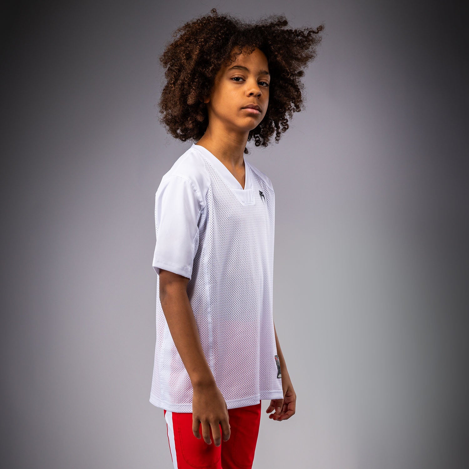 venum-elite-fu-ball-t-shirt-kinder-kurzarm-wei image 2