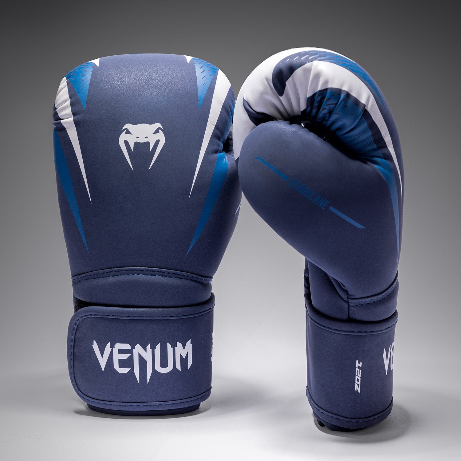venum-hurricane-boxhandschuhe-mitternachtsblau-wei image 1
