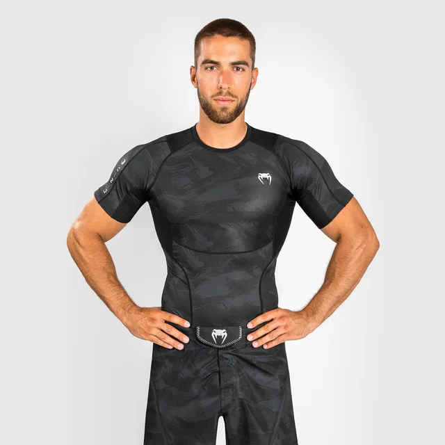 venum-electron-3-0-rashguard-kurzarm-schwarz image 1