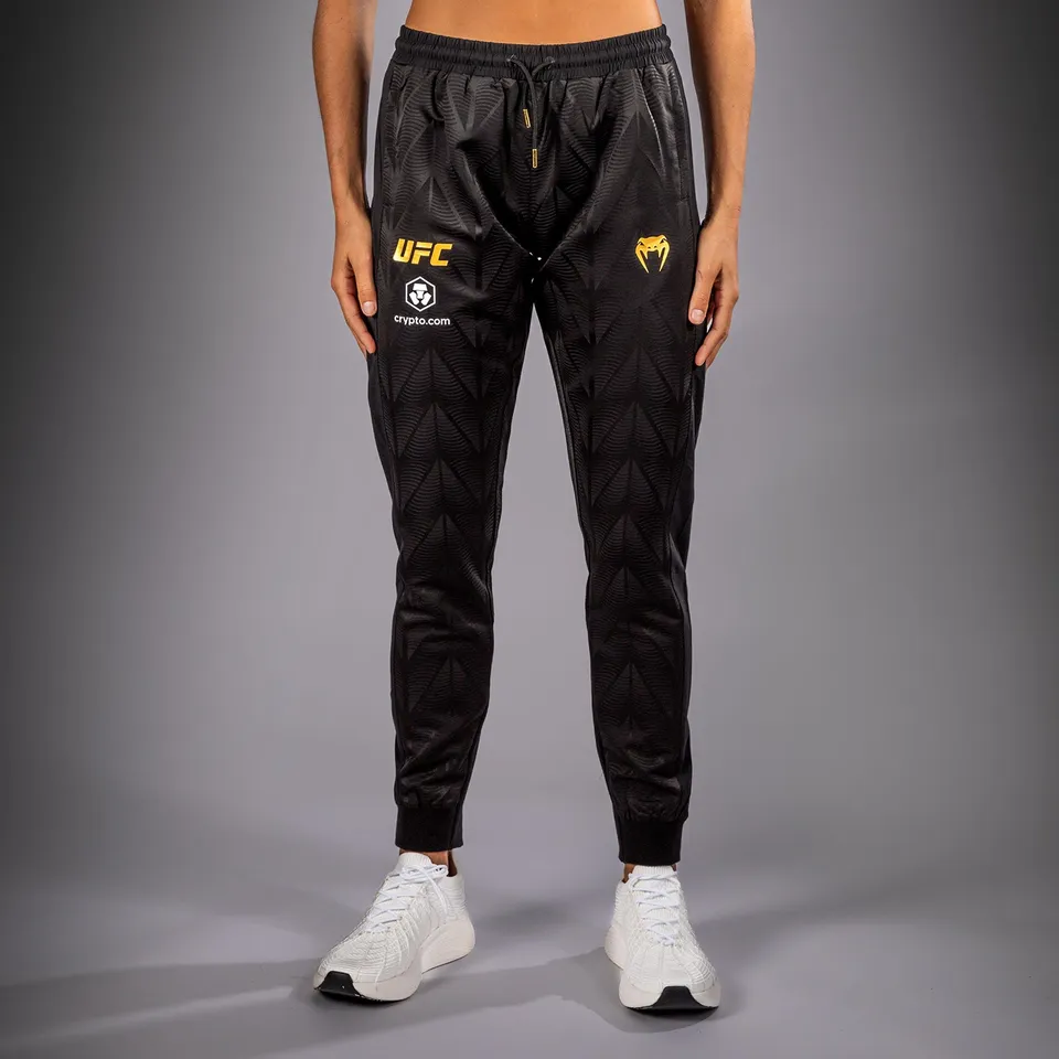 venum-ufc-zenith-authentic-fight-night-walkout-hose-damen-champion-schwarz-gold image 1
