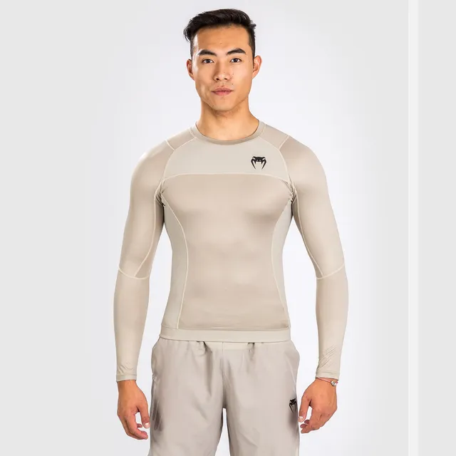 venum-g-fit-air-rashguard-langarm-sand-beige image 1