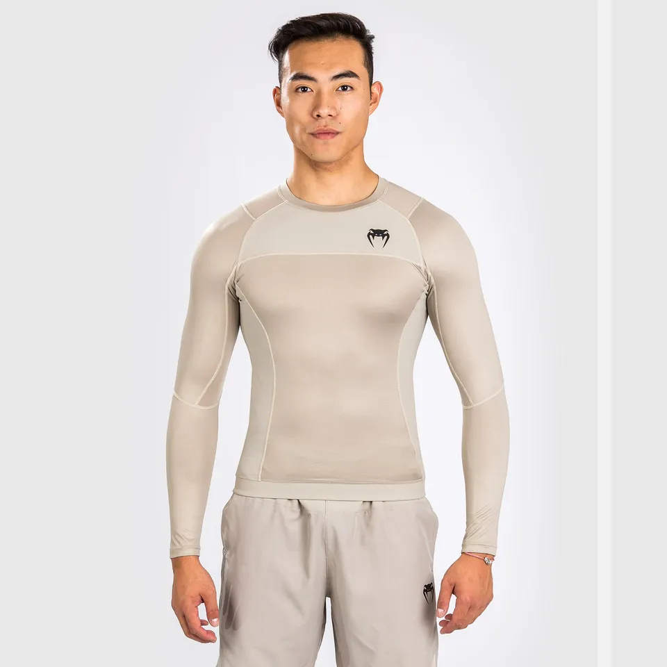 venum-g-fit-air-rashguard-langarm-sand-beige image 1
