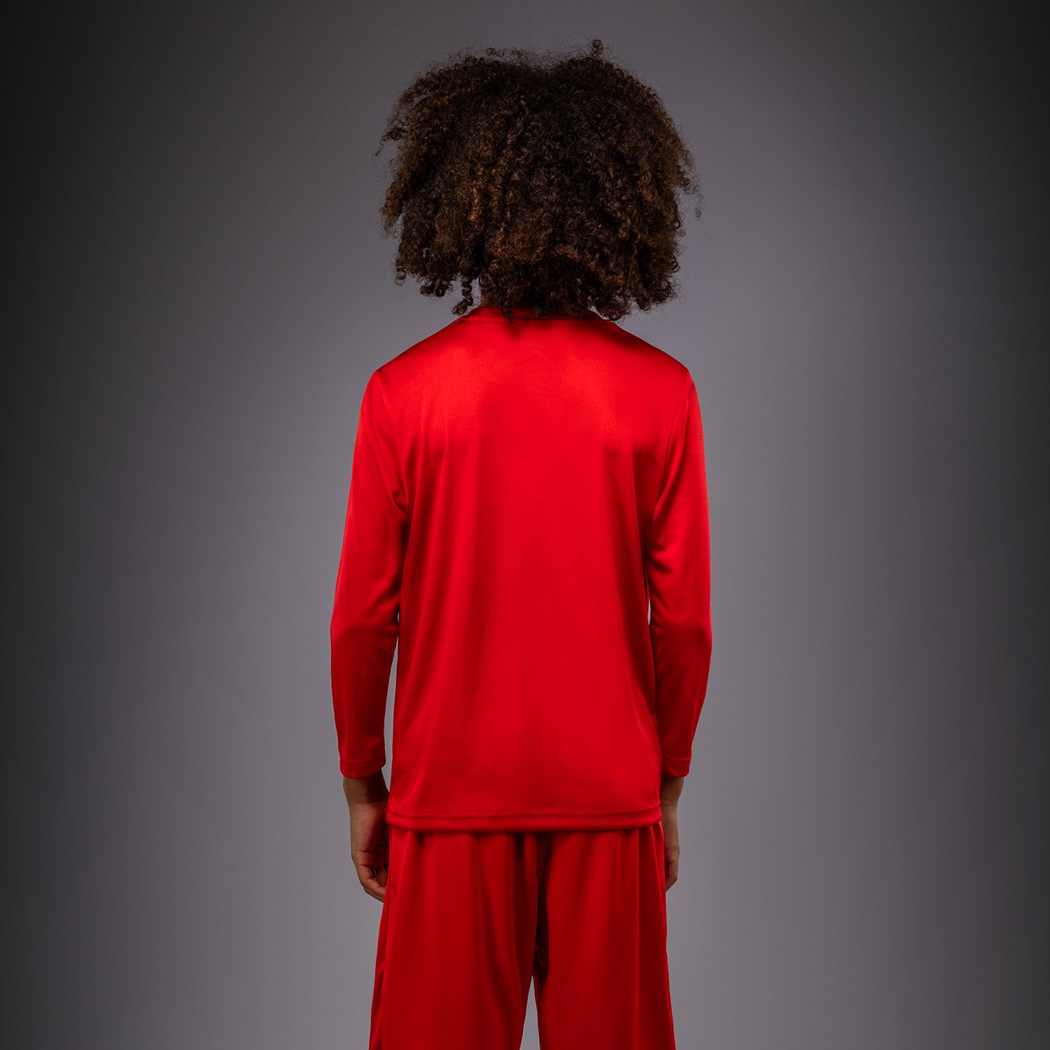 venum-lineup-langarm-t-shirt-kinder-rot-wei image 3