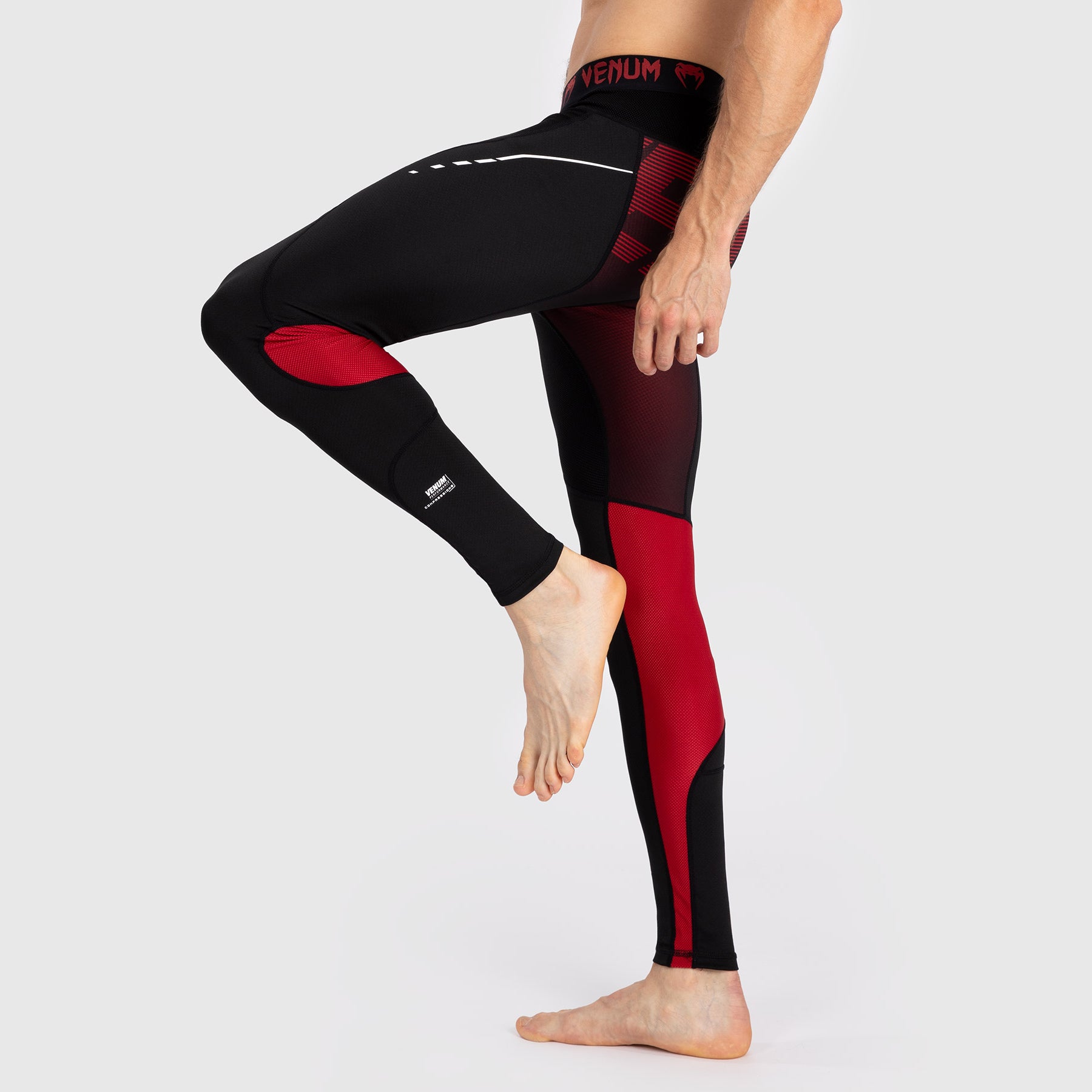 venum-adrenaline-herren-spats-gamaschen-rot-schwarz image 7