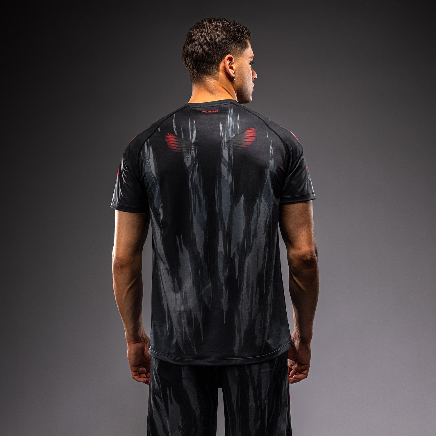 venum-demon-dry-tech-t-shirt-schwarz-grau image 4