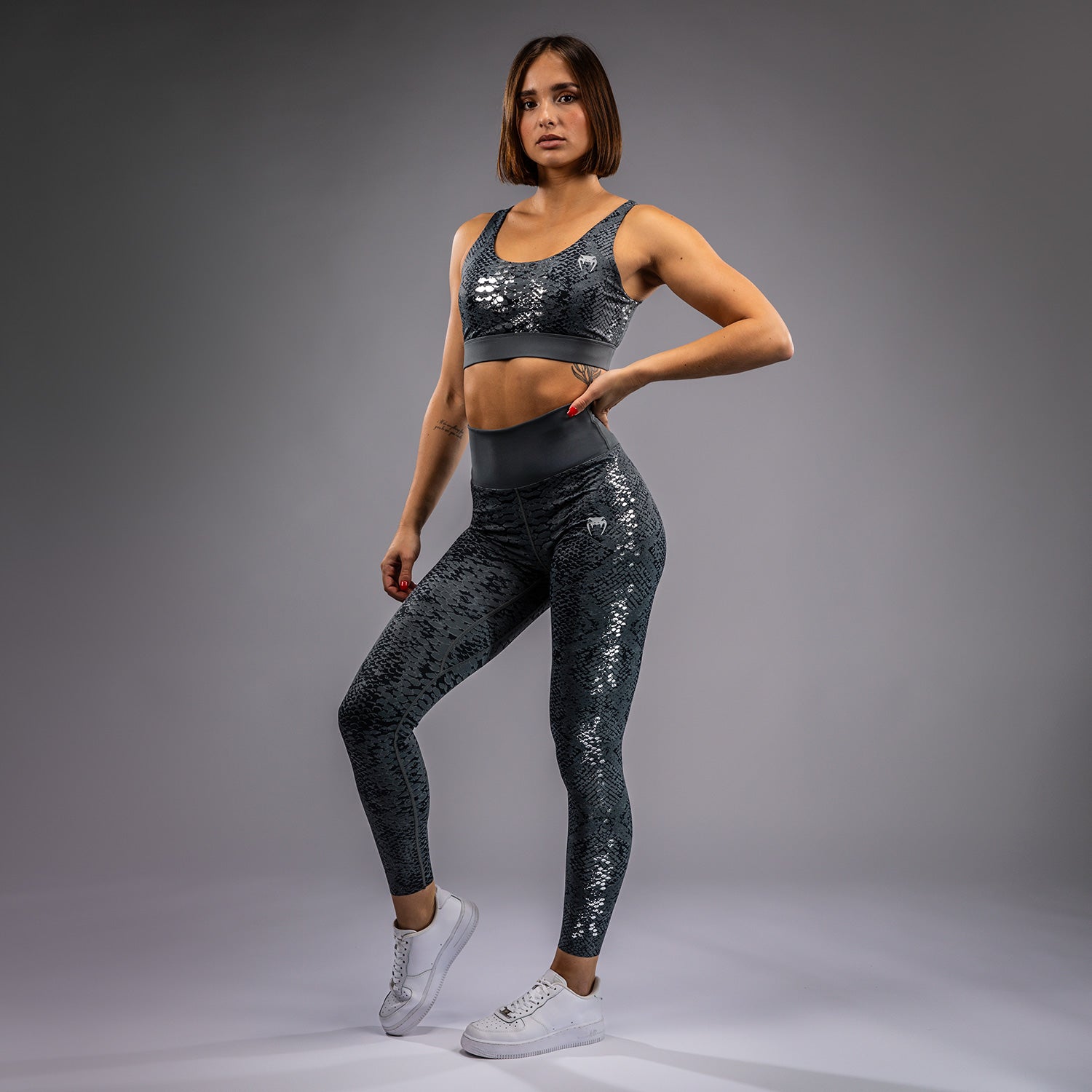venum-amazonia-damen-leggings-dunkelgrau image 2