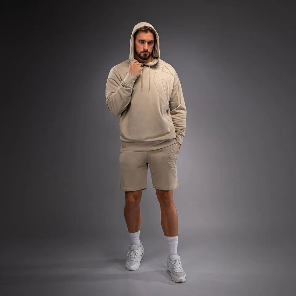 venum-giant-3d-kapuzenpullover-hoodie-hellbeige image 1