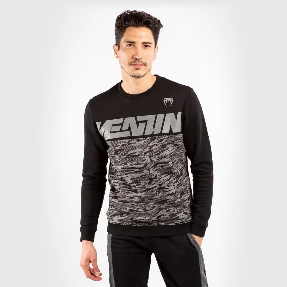 venum-connect-sweatshirt-rundhals-herren-schwarz-dunkles-camo image 1