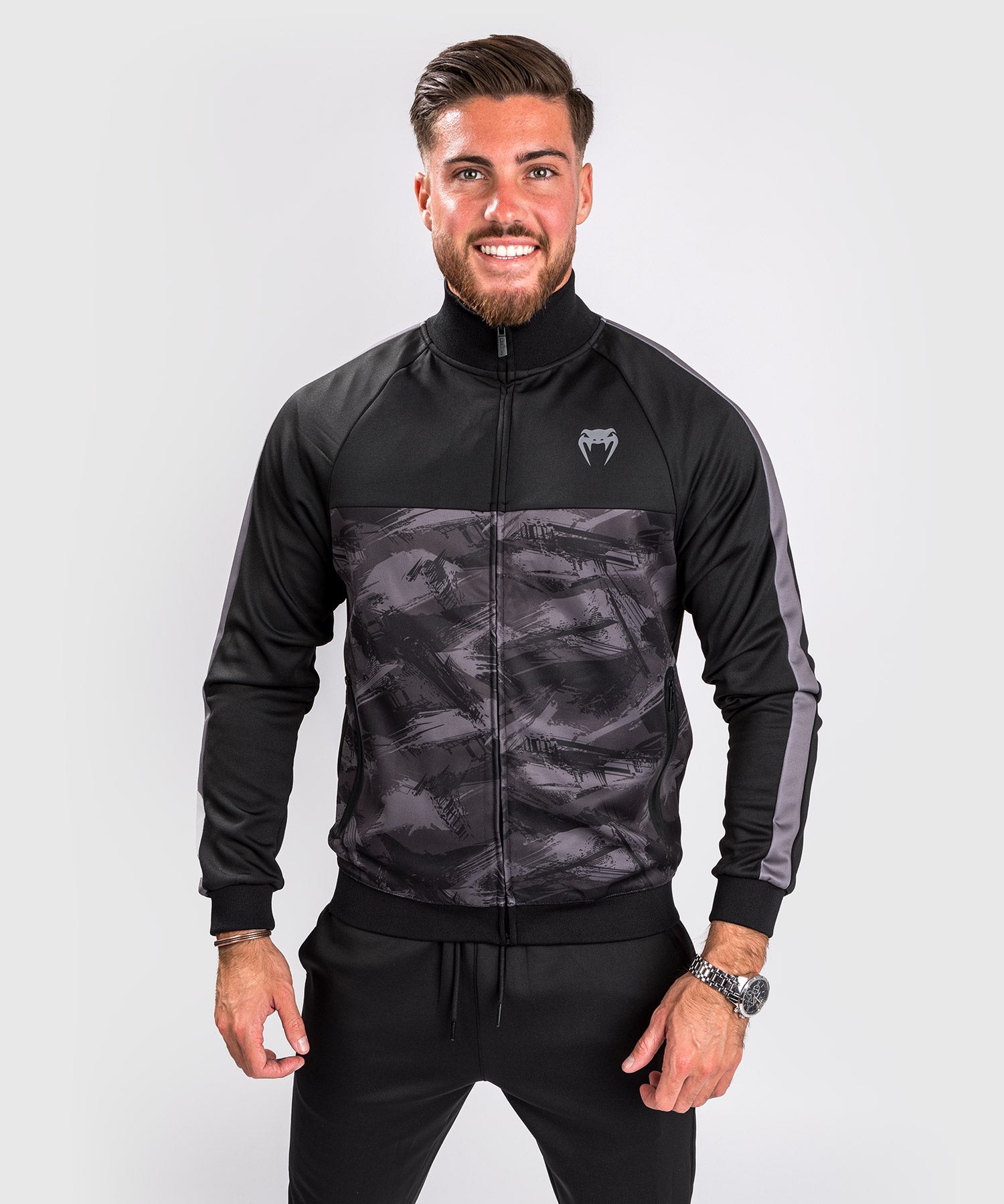 venum-club-evo-jacke-schwarz-dunkel-camo image 1
