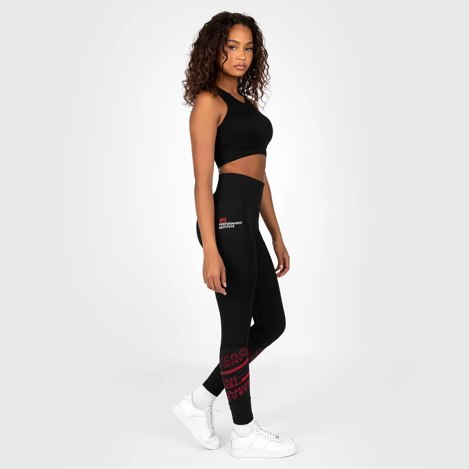 ufc-venum-performance-institute-2-0-performance-tight-damen-schwarz-rot image 1