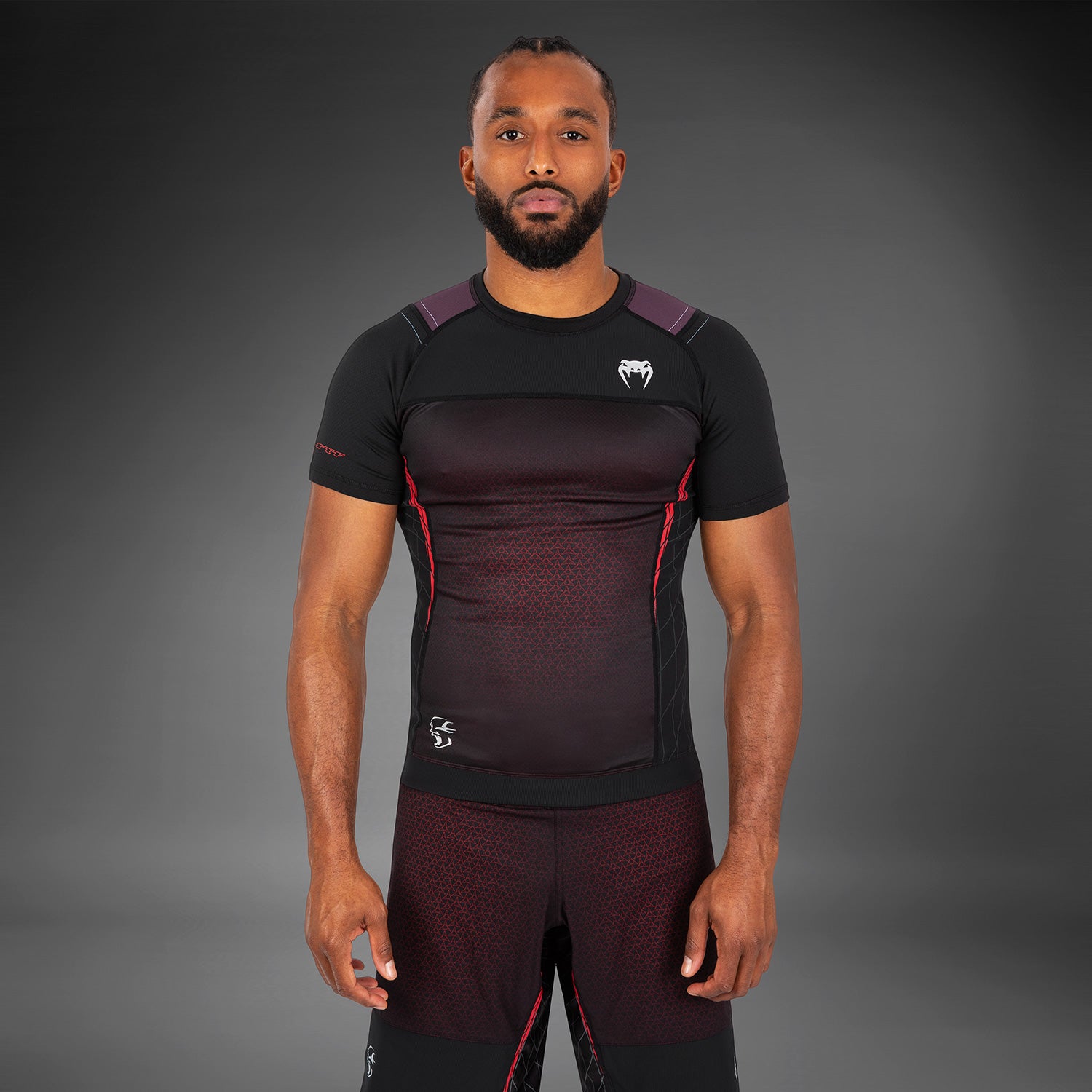 venum-x-dodge-banshee-kurzarm-rashguard-herren-schwarz image 1