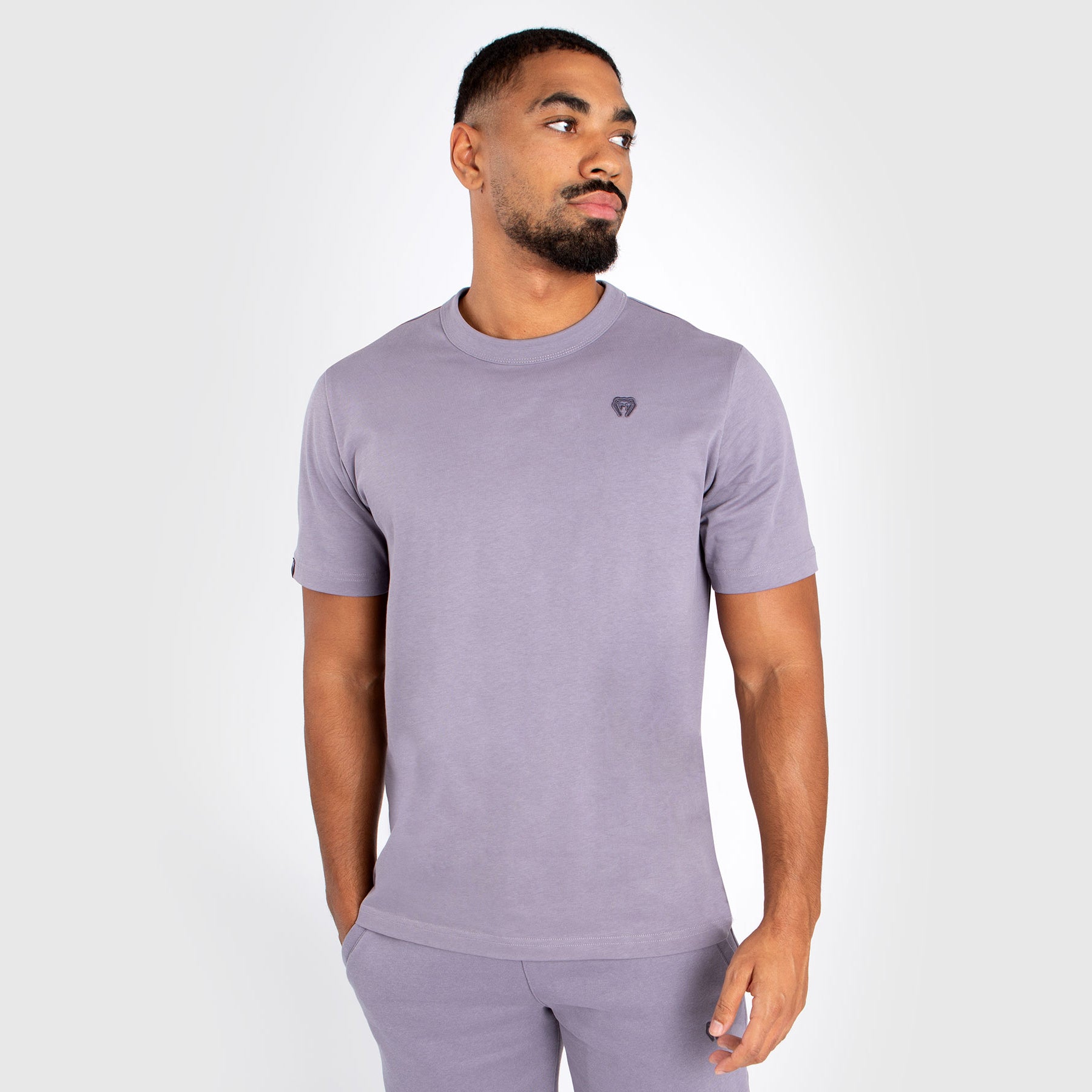 venum-silent-power-t-shirt-herren-lavender-grau image 1