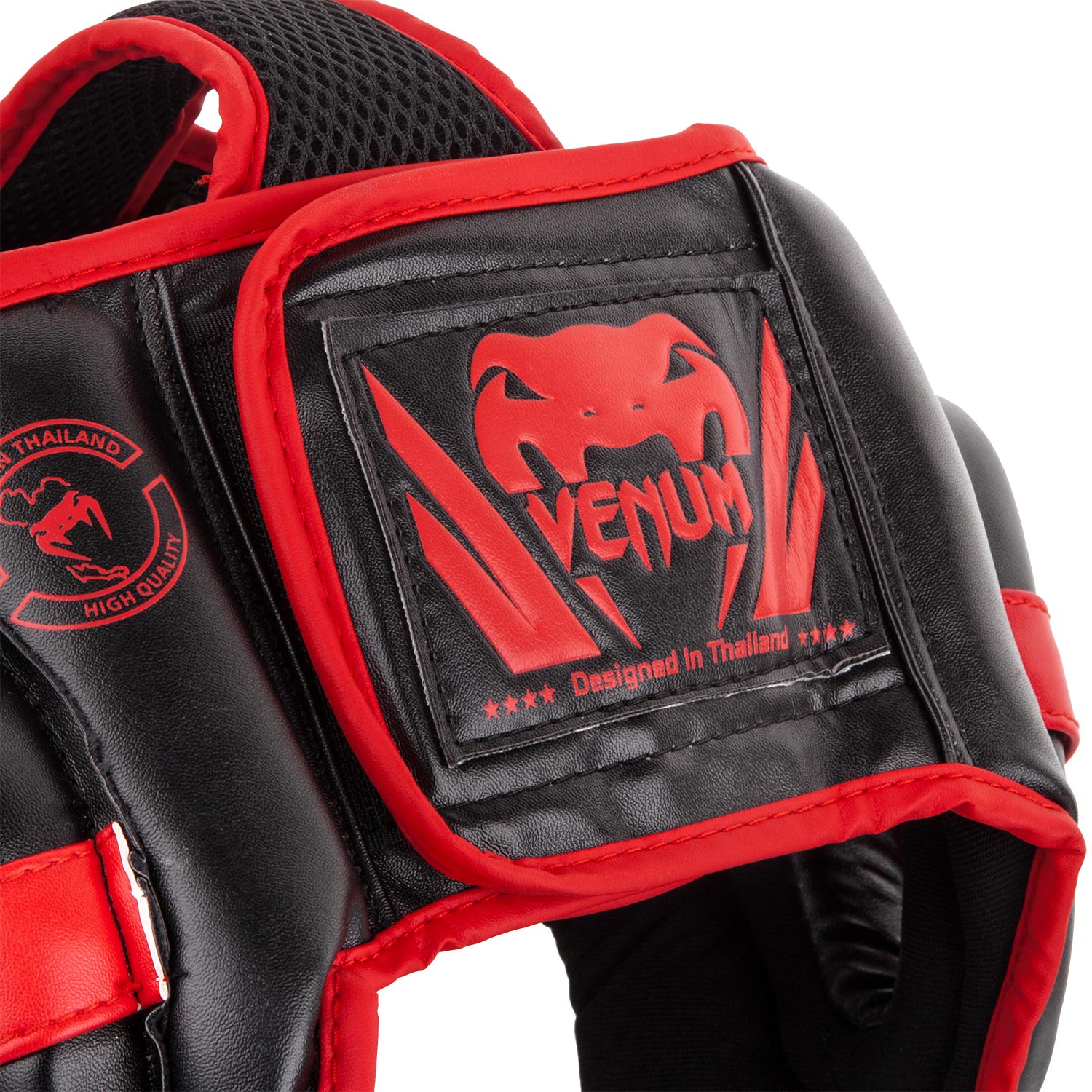 venum-challenger-open-face-kopfschutz-schwarz-rot image 3