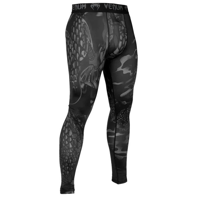 venum-dragon-s-flight-kompressionshose-schwarz-schwarz image 1
