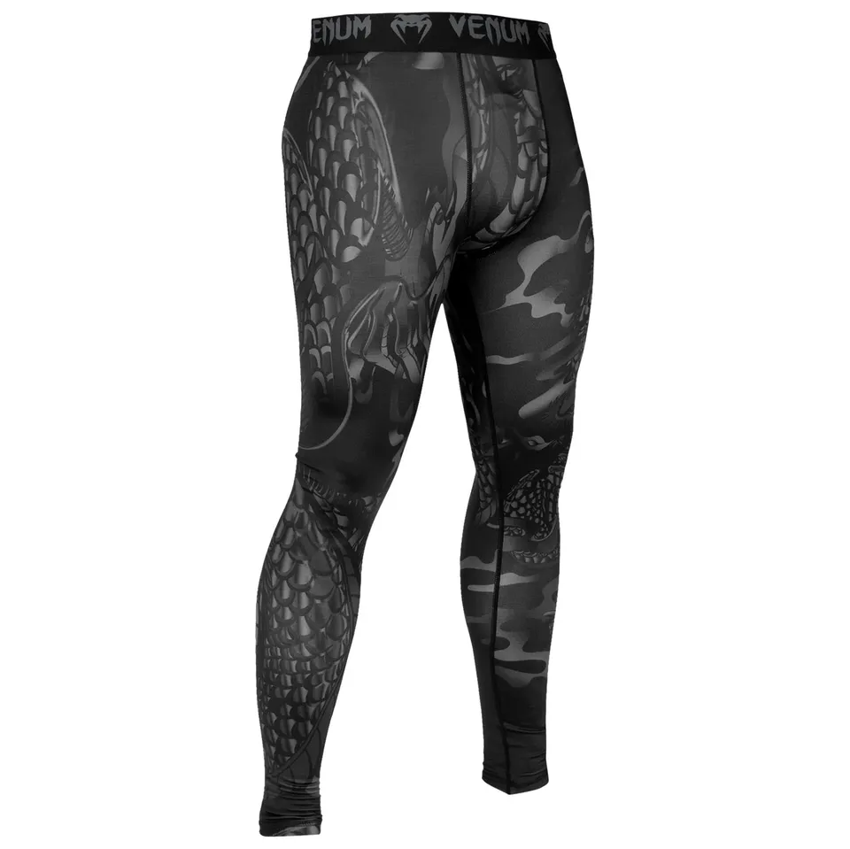venum-dragon-s-flight-kompressionshose-schwarz-schwarz image 1