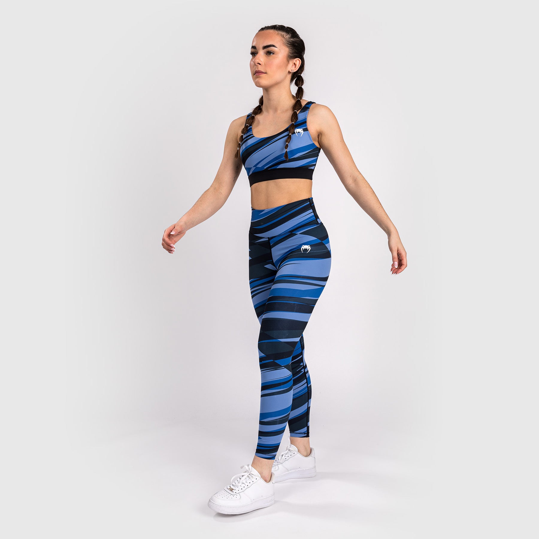 venum-abyss-damen-leggings-7-8-schatten-blau image 2