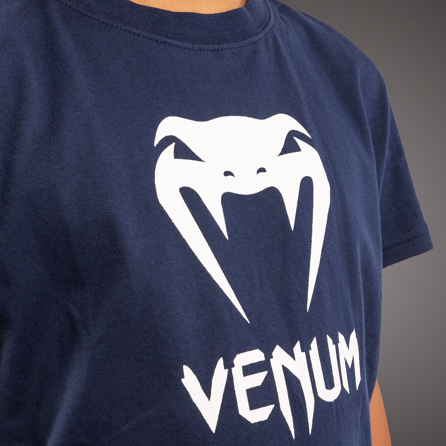 venum-classic-t-shirt-kids-marineblau image 3