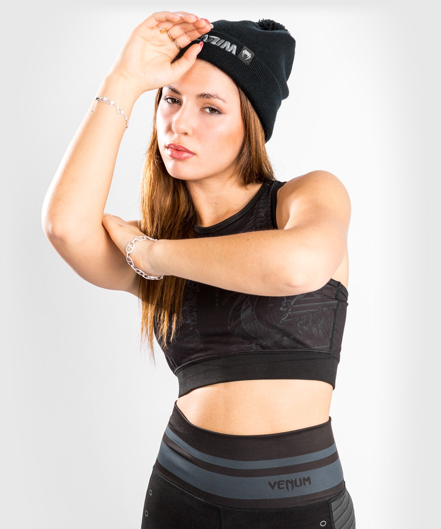 venum-ykz21-sport-bh-schwarz-schwarz-damen image 2
