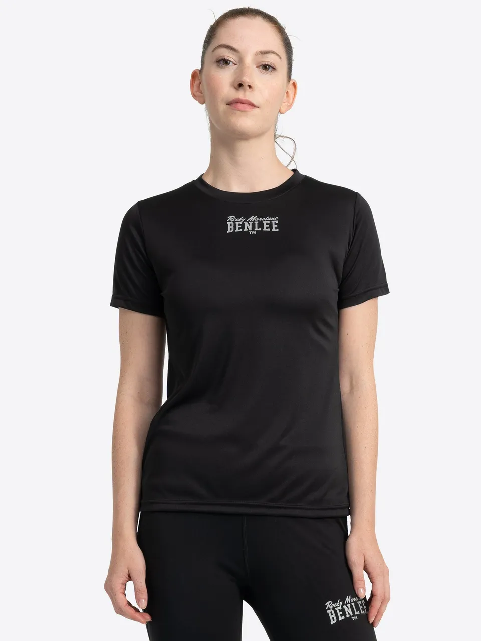benlee-lindsay-damen-sportshirt-kurzarm-mit-reflekt-print image 1