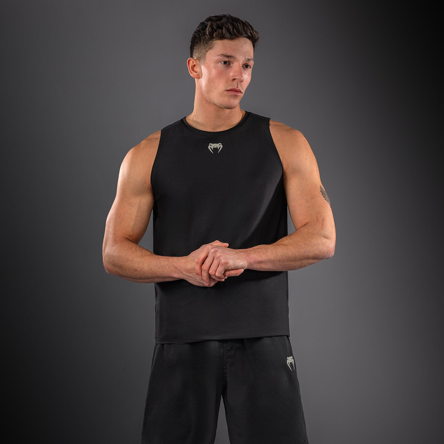 venum-lazer-tanktop-dry-tech-schwarz-grau image 2