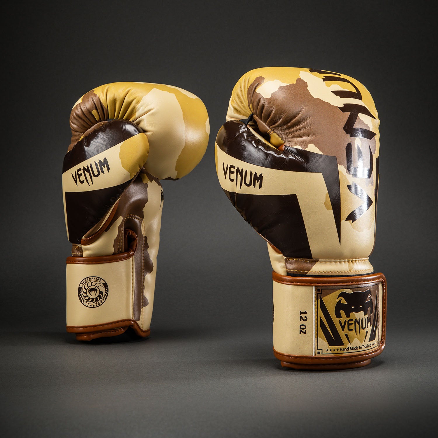 venum-elite-boxhandschuhe-hellbeige-braun image 1