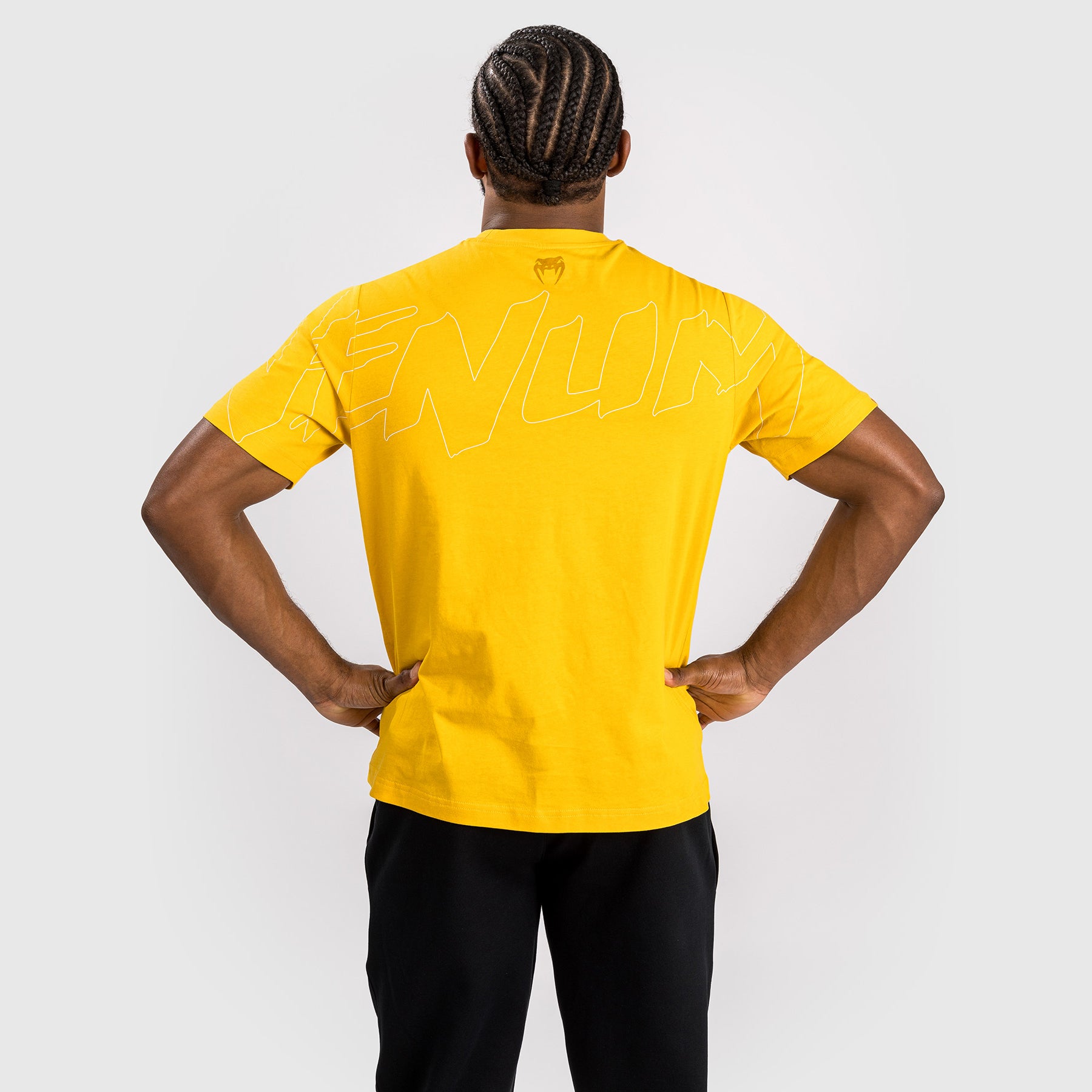 venum-snake-print-t-shirt-gelb-herren image 4